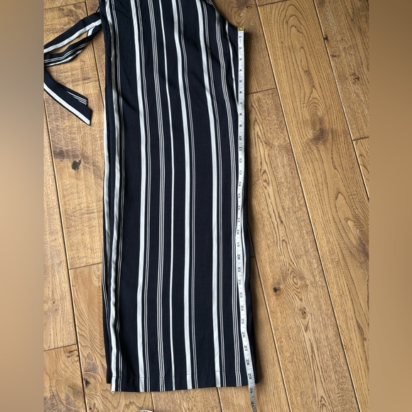 NEW Chelsea28 Navy Sapphire Sophia Stripe Wide Leg Pants size 8 - Picture 12 of 12